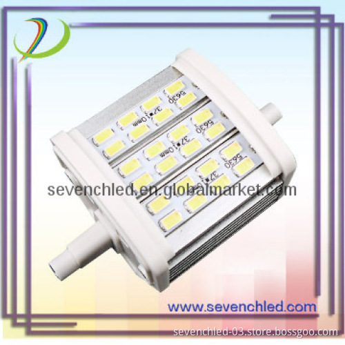 78mm R7s LED 8W Beam Angle 180degree with cri>80 Samsung 5630smd